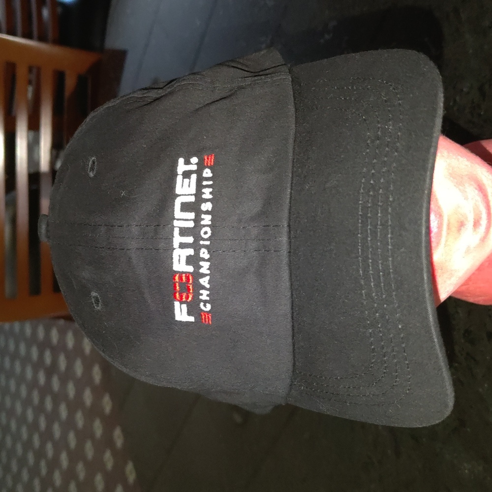 Fortinet Championship Embroidered Strap-on Hat Cap